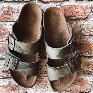 Birkenstocks Birko-Flor Camouflage